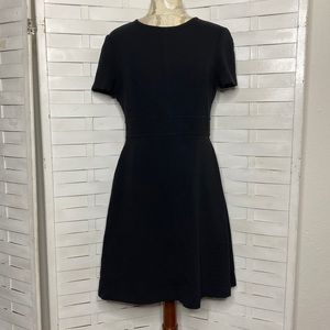 Eliza J Black Fit & Flare Dress